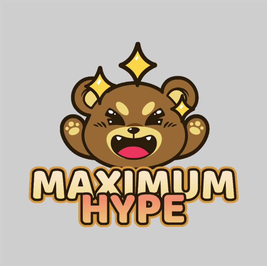 Twitch Chat Emoji for a Gaming Squad with a Bear Graphic